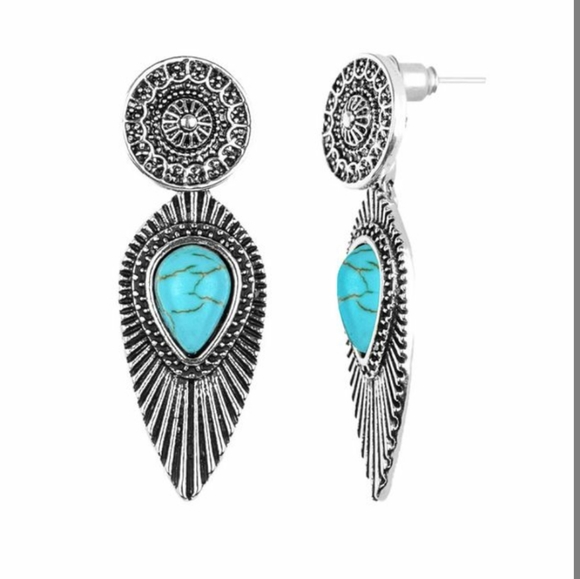 paparazzi Jewelry - Fly Into The Sun Paparazzi Earrings